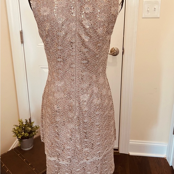 Alex Evenings Sequin Tier Dress - Size 8 - New Condition - Picture 4 of 10
